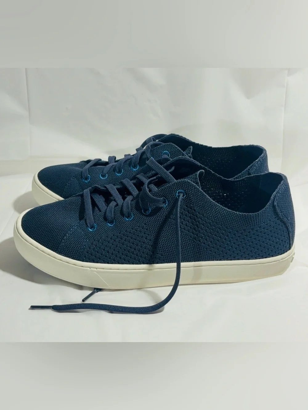 L.L.Bean Eco Bayt Knit Sneaker Lace-Up - Classic Navy